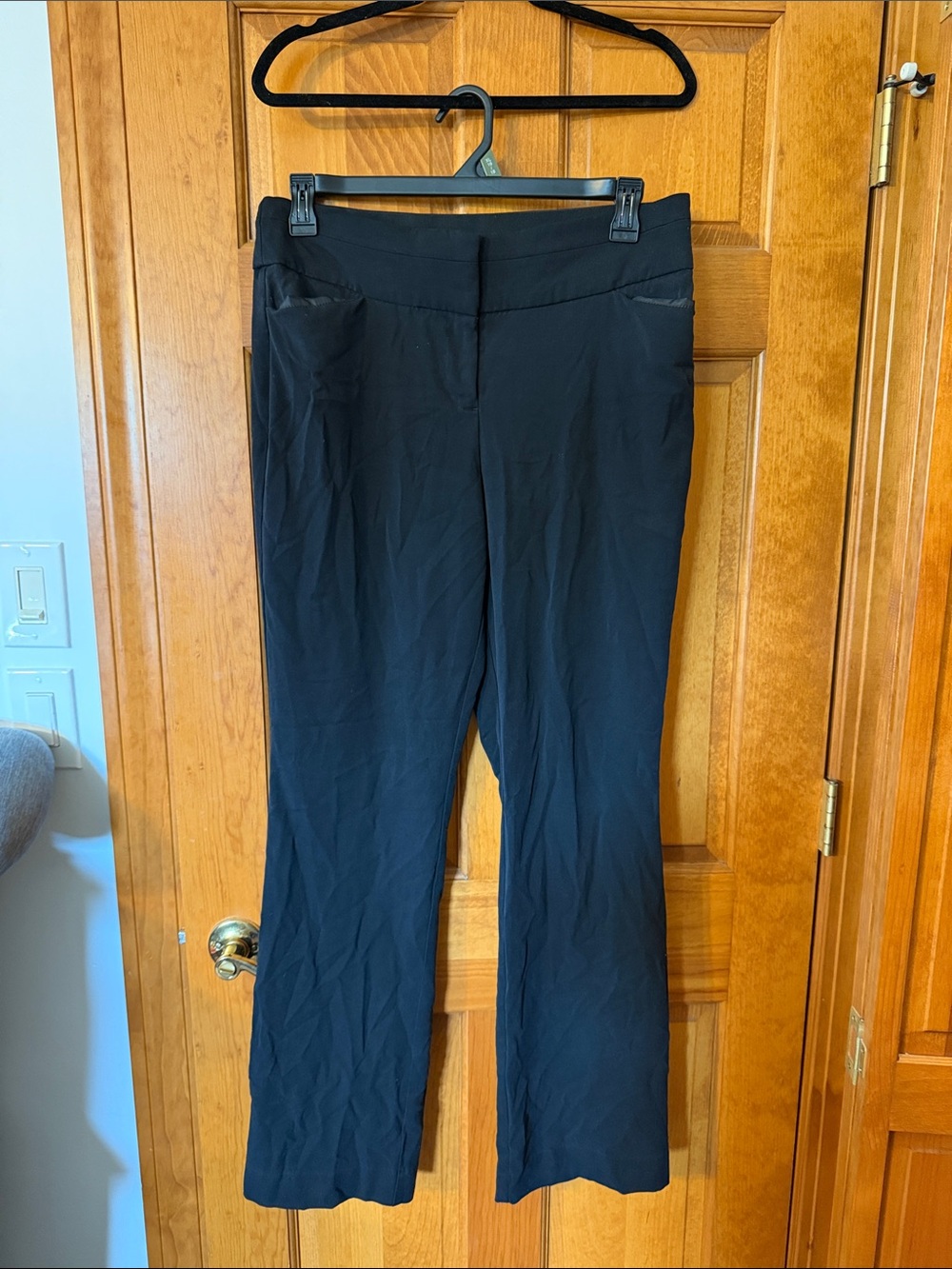 Women's Bootcut Dress Pants Black Size 12